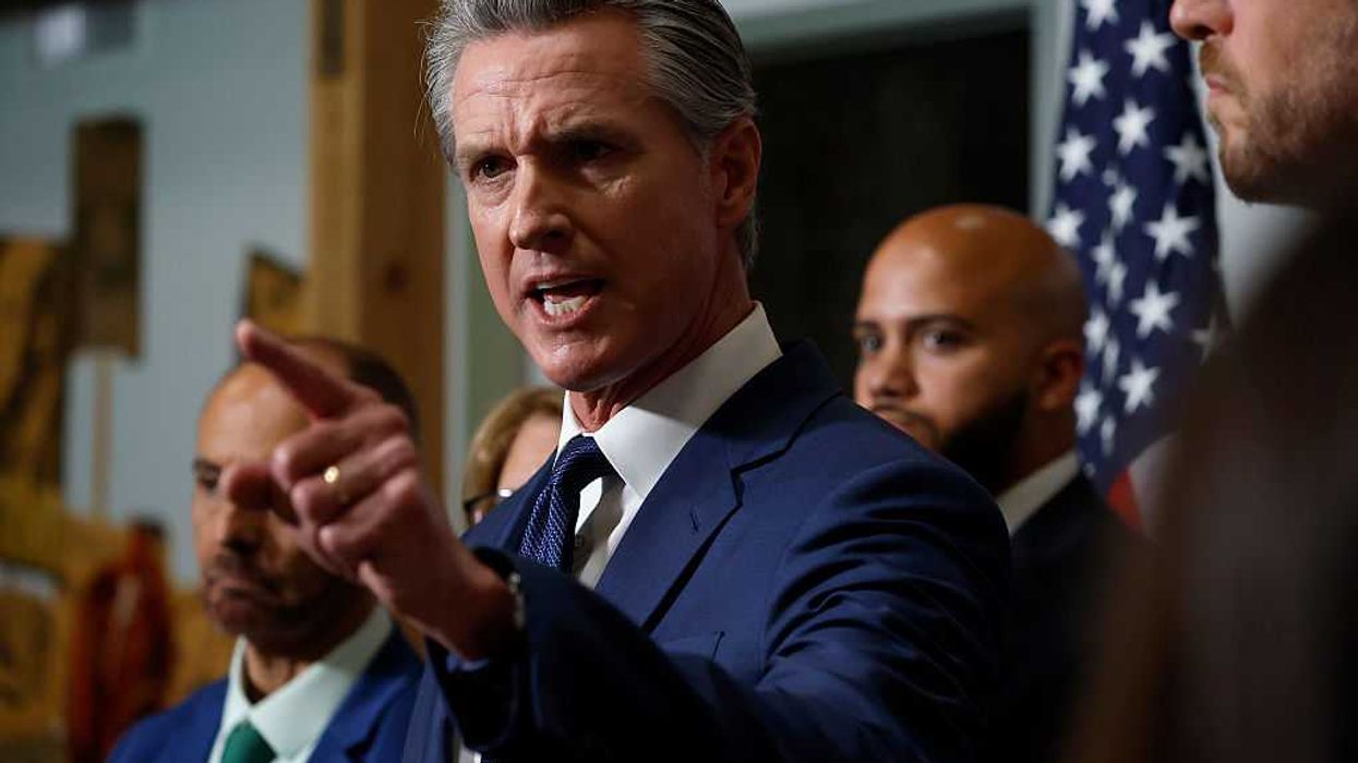 Gavin Newsom’s ‘fascist’ slur echoes in the streets