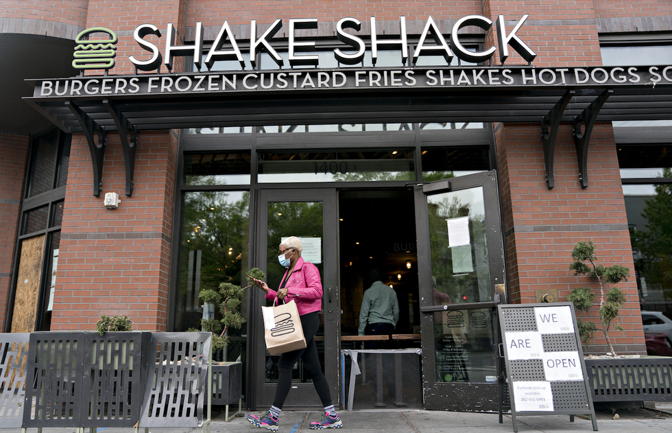 Gay man says Shake Shack workers beat him up after he kissed his boyfriend in fast-food restaurant — and attack is on video