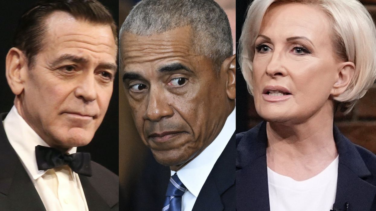 George Clooney reportedly cursed out producer after Mika Brzezinski said Obama influenced his anti-Biden op-ed: 'F*** you!'