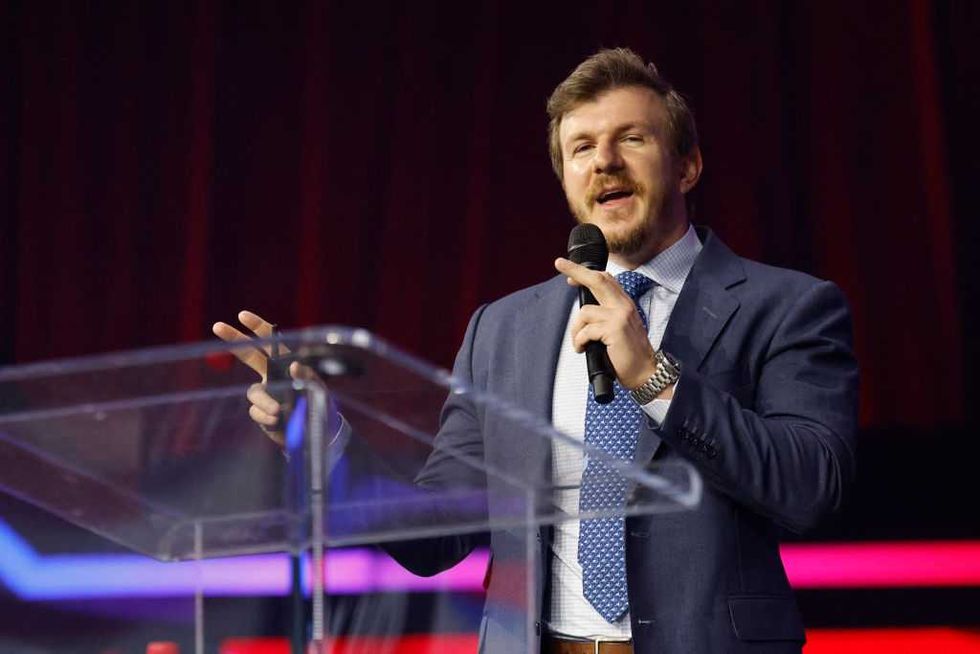 Georgetown prof starts running after realizing he's talking to James O'Keefe — and his racial 'slurs' are on camera