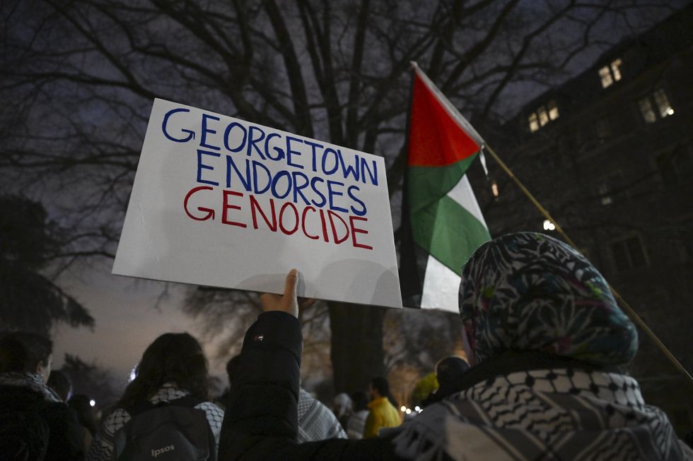 Georgetown professor deletes social media post expressing 'hope' for 'symbolic' attack from Iran