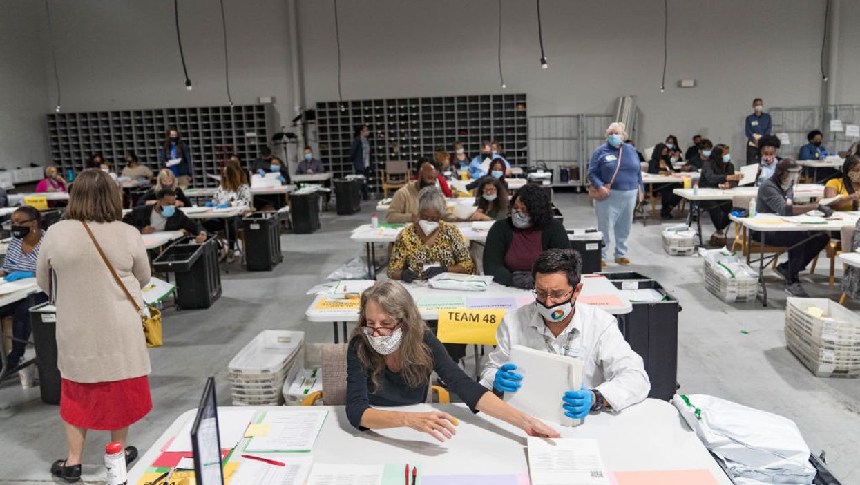 Georgia GOP chair says a monitor caught a 9,626-vote error during DeKalb County hand count audit process, got it fixed before it was filed