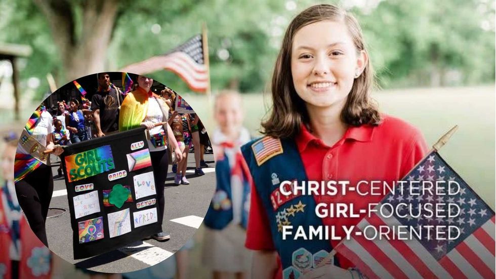 Girl Scouts camp: Hiking, archery, and 'Pride' indoctrination