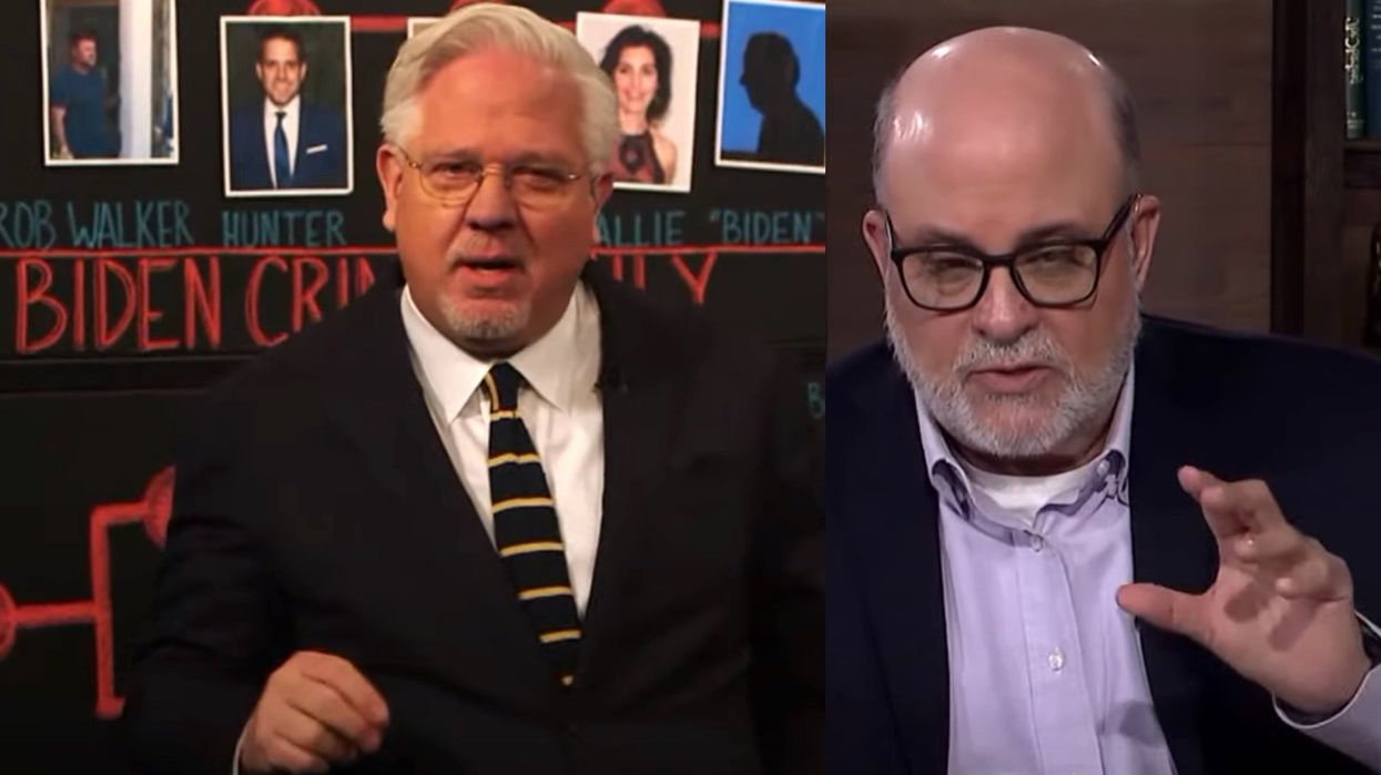 Glenn Beck and Mark Levin lay out exactly how to make the 'Biden Crime Family' pay for their lawlessness: 'The time for talk is over!'