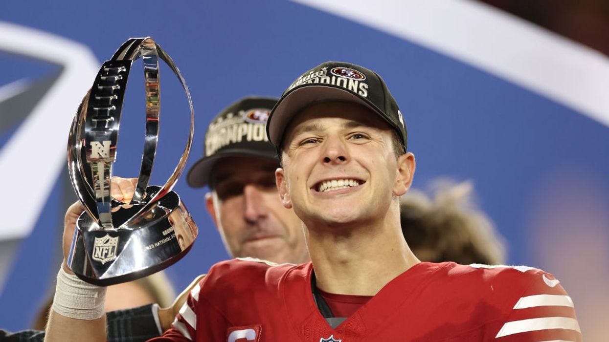 'Glory to God': Brock Purdy praises God immediately after epic NFC championship comeback victory