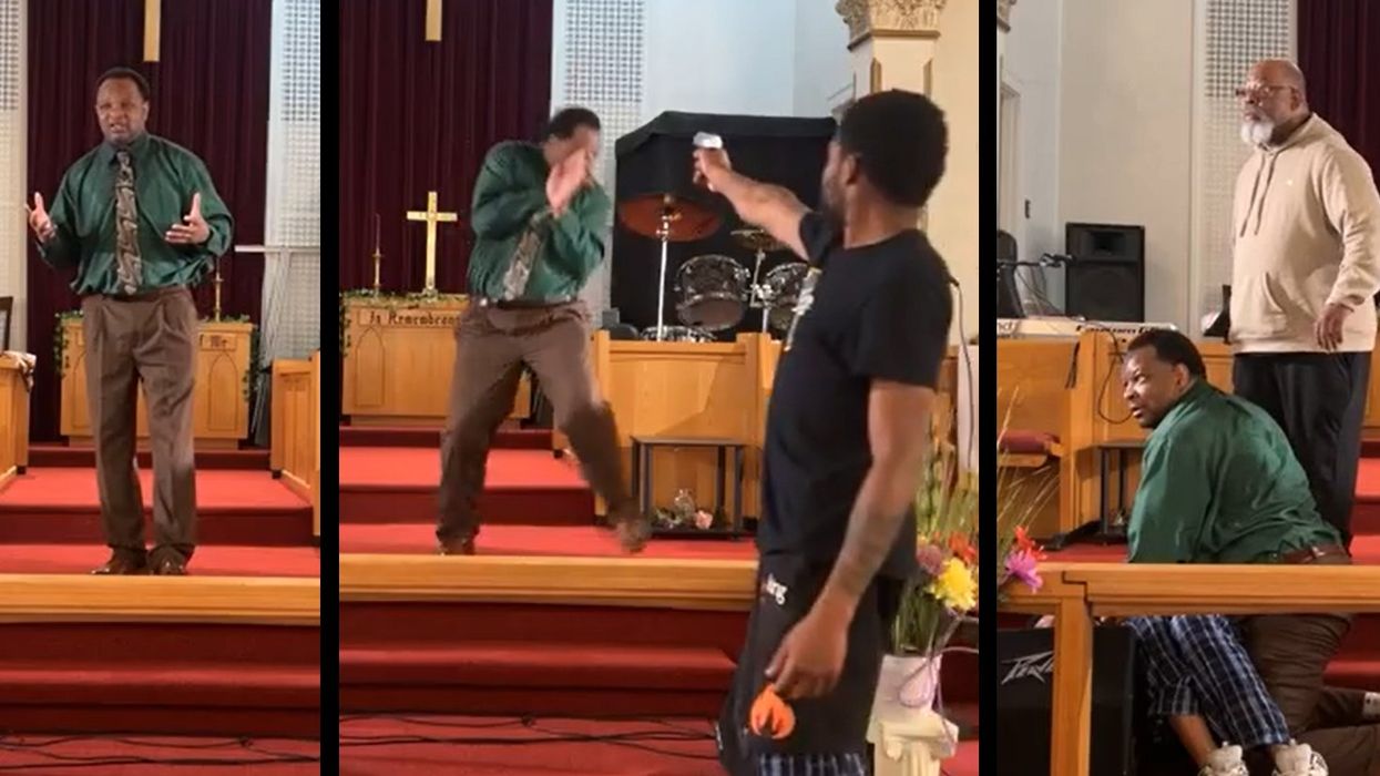 'God jammed the gun': Pastor survives apparent assassination attempt mid-sermon