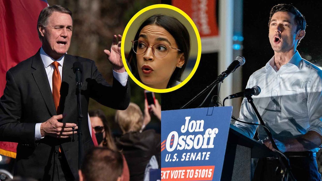 GOP Sen. Perdue says he would fly AOC to Georgia to campaign for his Democratic opponent