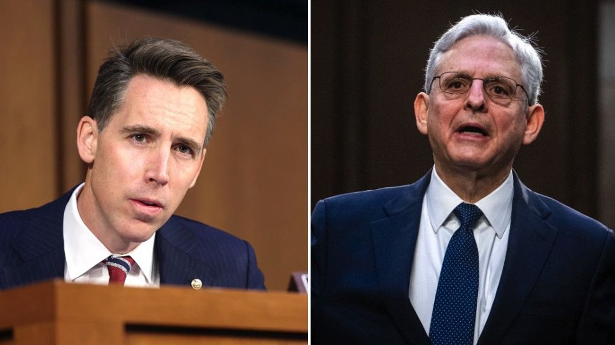 GOP Senator Hawley knows the perfect way to grab AG Garland's attention for not enforcing federal law against SCOTUS protesters