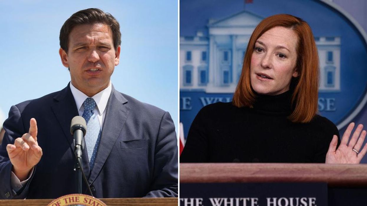 Gov. DeSantis fires back after Jen Psaki spreads misinformation about Florida face-mask policy in schools