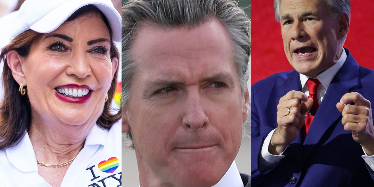 Gov. Kathy Hochul says New York is jumping into redistricting feud between California and Texas Gov. Kathy Hochul says New York is jumping into redistricting feud between California and Texas