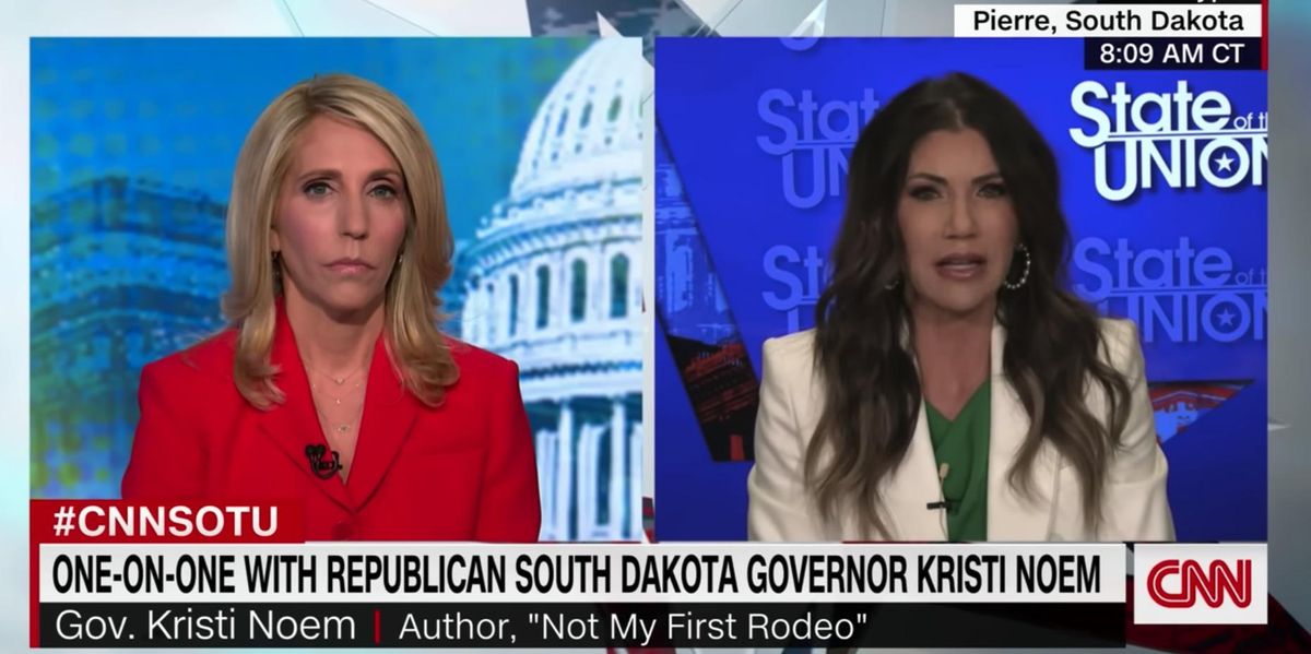 Gov. Kristi Noem flips the script on CNN host who uses tragic story of 10-year-old rape victim to corner Noem on South Dakota's pro-life laws | Blaze Media