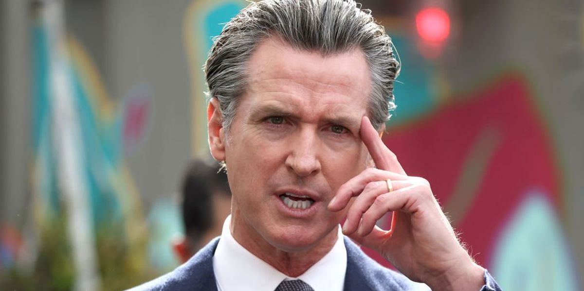 Gov. Newsom pulls a Karen when Target employee blames him to his face for shoplifting epidemic: 'Where's your manager?' | Blaze Media