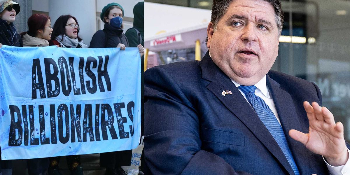 Gov. Pritzker says he's one of the good billionaires, not the ones vilified by socialists