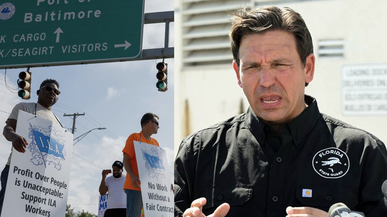 Gov. Ron DeSantis orders National Guard to end longshoremen's strike over hurricane disaster