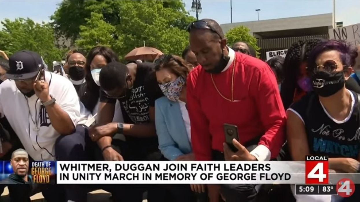 Gov. Whitmer, who condemned lockdown protesters, breaks her own rules during march in Detroit