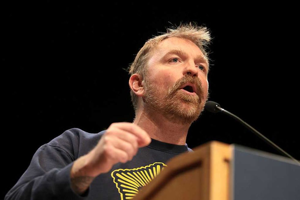 Graham Platner trots out wife to deal with his extramarital sexting scandal, giving some Democrats the ick