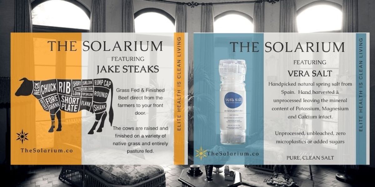 Grass-fed steaks, unprocessed salt, and more chemical-free picks from the Solarium Grass-fed steaks, unprocessed salt, and more chemical-free picks from the Solarium