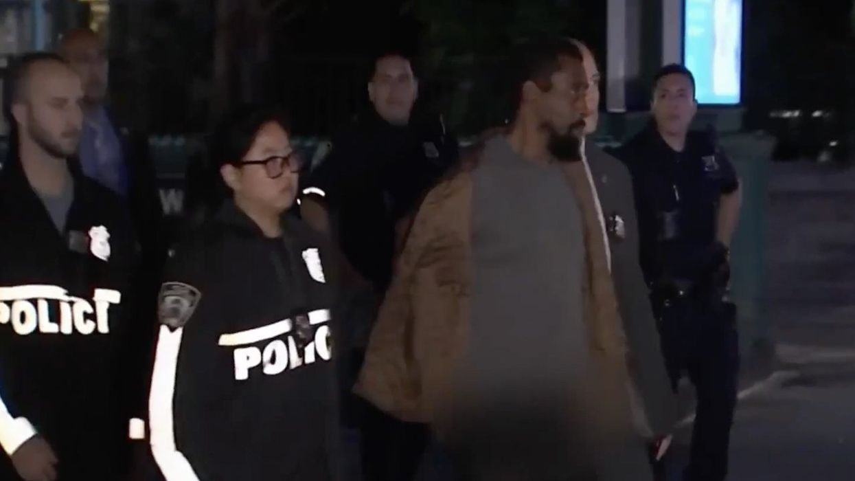 Great-grandfather shoved onto NYC subway tracks, fractures spine; arrested suspect claims victim 'called me a woman'
