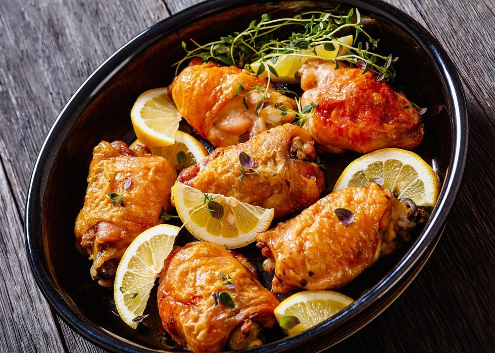 Greek lemon chicken is a dog-days delight