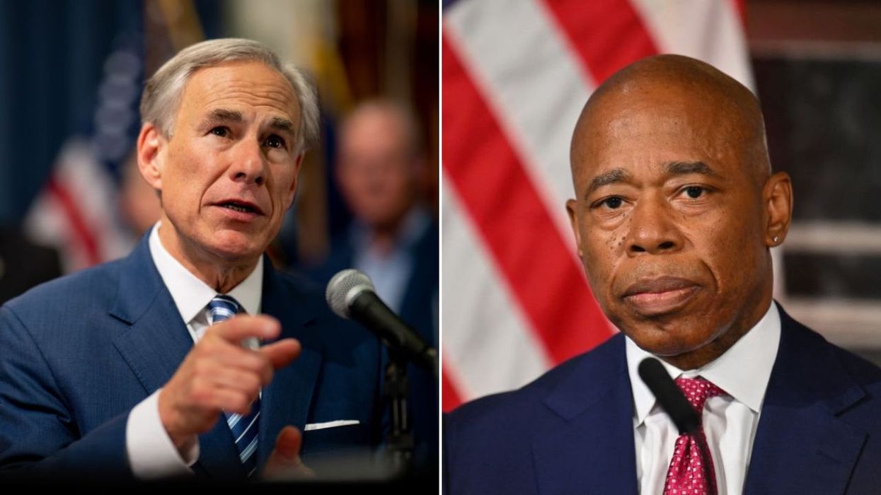 Greg Abbott says Eric Adams is 'aiding and abetting' border crisis with NYC's sanctuary status: 'Country is being invaded'