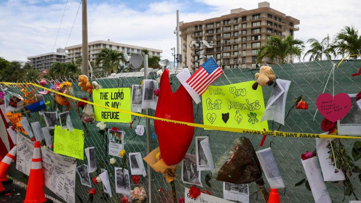 Grieving firefighter recovers 7-year-old daughter's body from the rubble at Surfside condo building collapse
