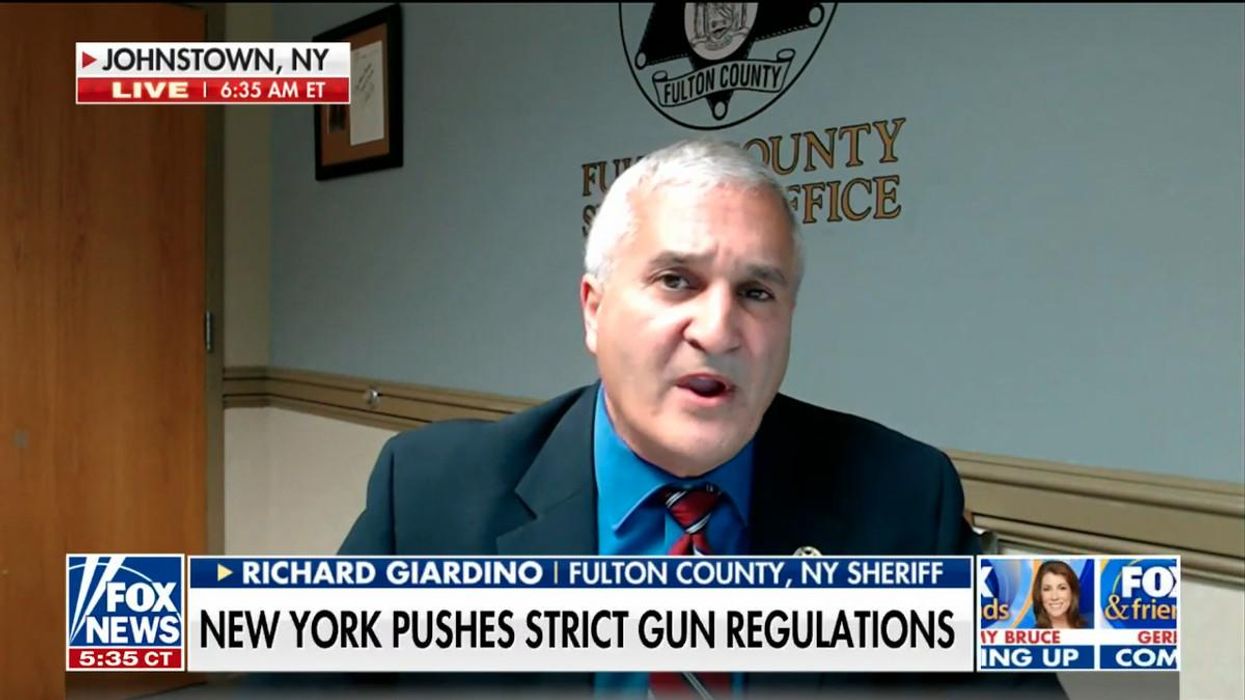 Group of New York sheriffs say they will not aggressively enforce new gun control law that 'unfairly targets law-abiding citizens'