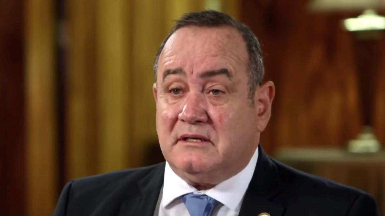 Guatemalan president says Biden's confusing messaging encouraged smugglers to drop off children at the border