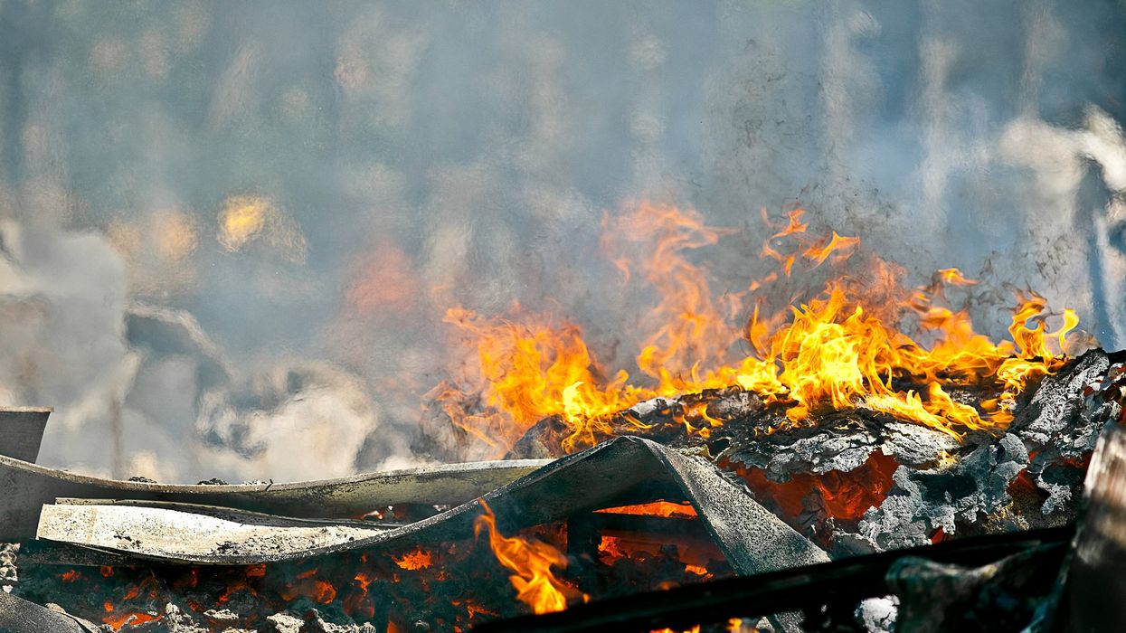 Guest sneaks out of wedding to blow up newlyweds' home; explosion displaces 11 families: 'I ran here in my wedding dress'