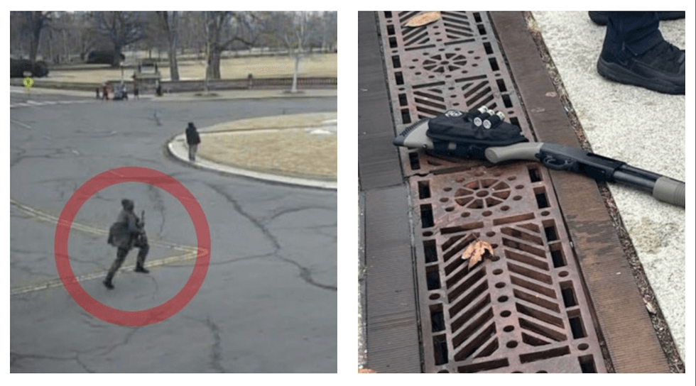 Gun-wielding teen suspect arrested for charging the Capitol tells police he just wanted to 'talk'