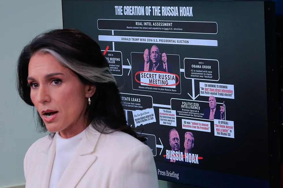 Hang ’em high? Gabbard’s docs could rock DC to the core