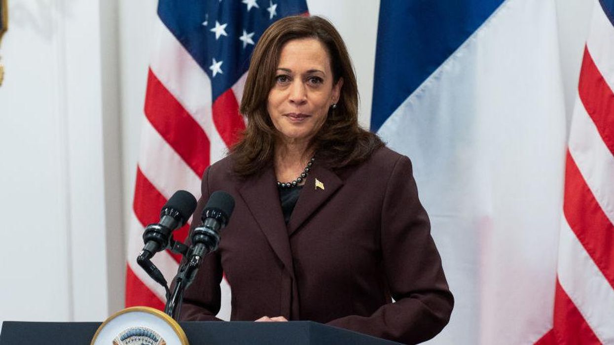 Harris staffer asked to 'blink if you need help' over creepy photo after reports that Harris is 'bully' with toxic office