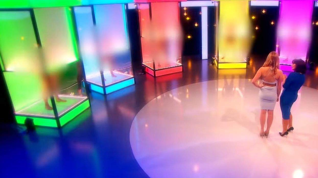 HBO quietly rolls out debauched British dating show where nude and faceless contestants are critiqued on their body parts