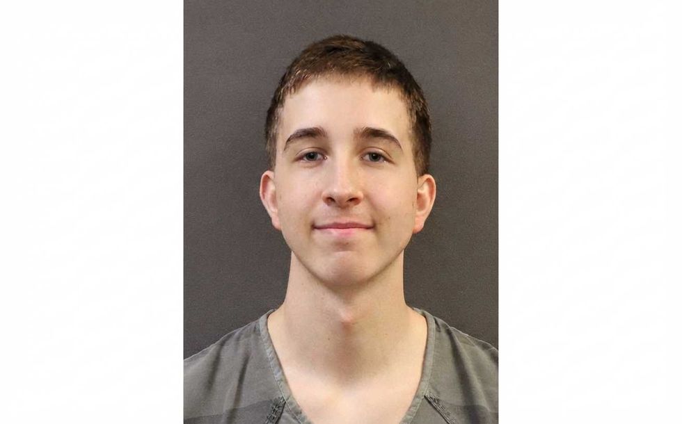 He asked his father for a hug. Moments later, the dad was allegedly running for his life.