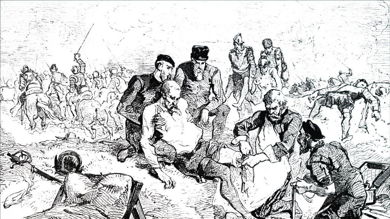 He never mastered Latin, but concern for the wounded men in his care spurred him to innovation.