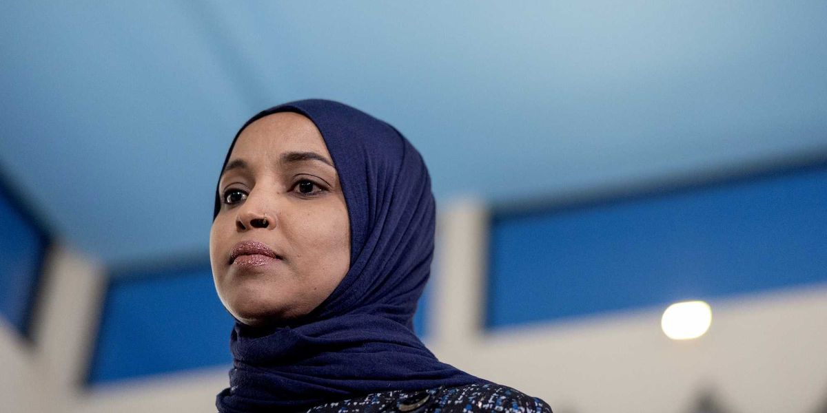 'He's been saying some dumb s**t': Ilhan Omar MELTS DOWN when reporter presses her on Homan probe into brother