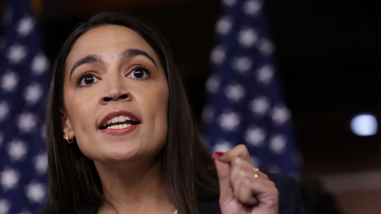 'He's out of his mind': AOC is afraid Trump will put her in jail if he wins the presidency, calls government a 'business'