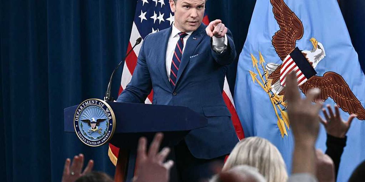 Hegseth just delivered a precision strike on the legacy media