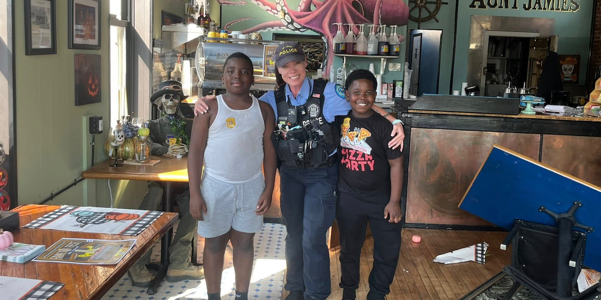 Hero cousins — just 9 and 11 — step up in a big way when they notice trouble at their favorite ice cream shop Hero cousins — just 9 and 11 — step up in a big way when they notice trouble at their favorite ice cream shop