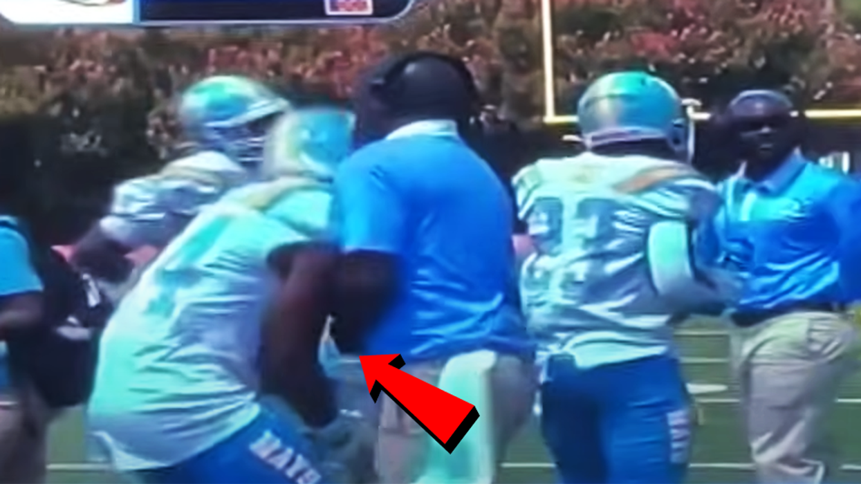 High school football coach arrested after reportedly punching student athlete during game