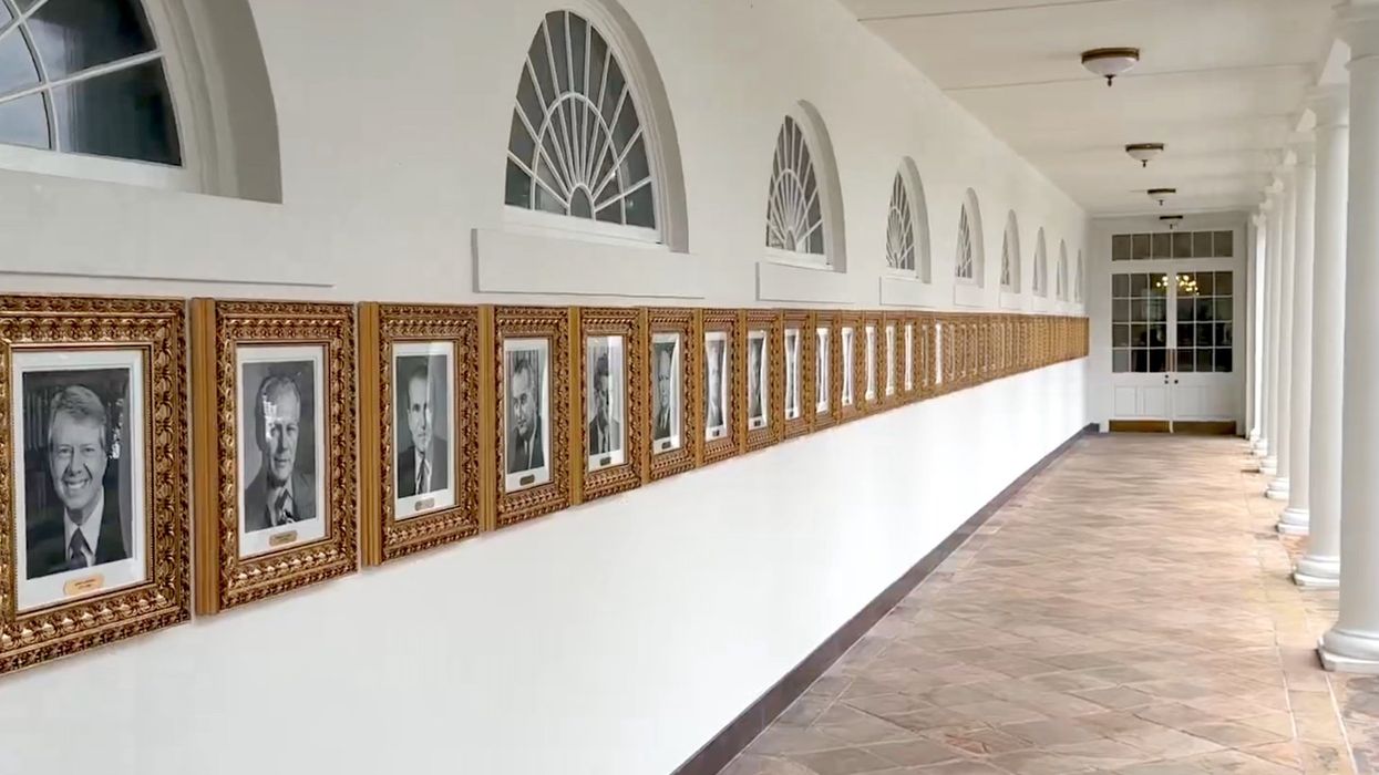 Hilarious White House video trolling Biden at Presidential Walk of Fame goes viral online