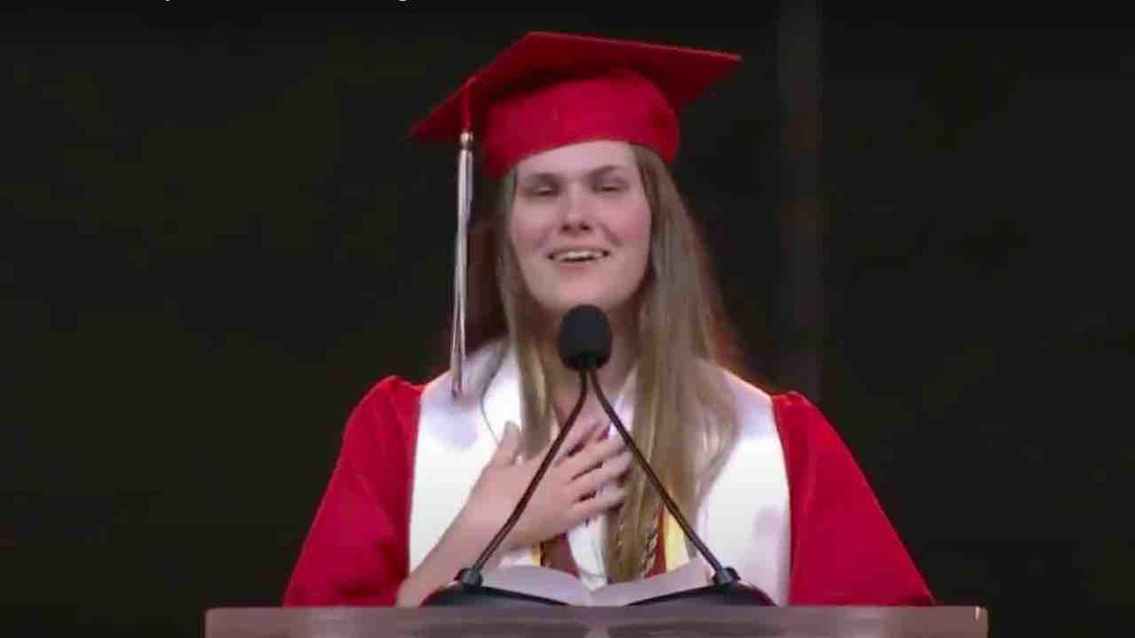 Hillary Clinton, other leftists praise HS valedictorian's surprise, unapproved speech attacking pro-life 'heartbeat bill' in Texas