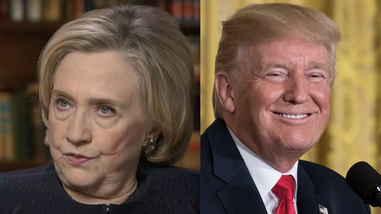 Hillary Clinton suggests 'formal deprogramming' of Donald Trump 'cult members'