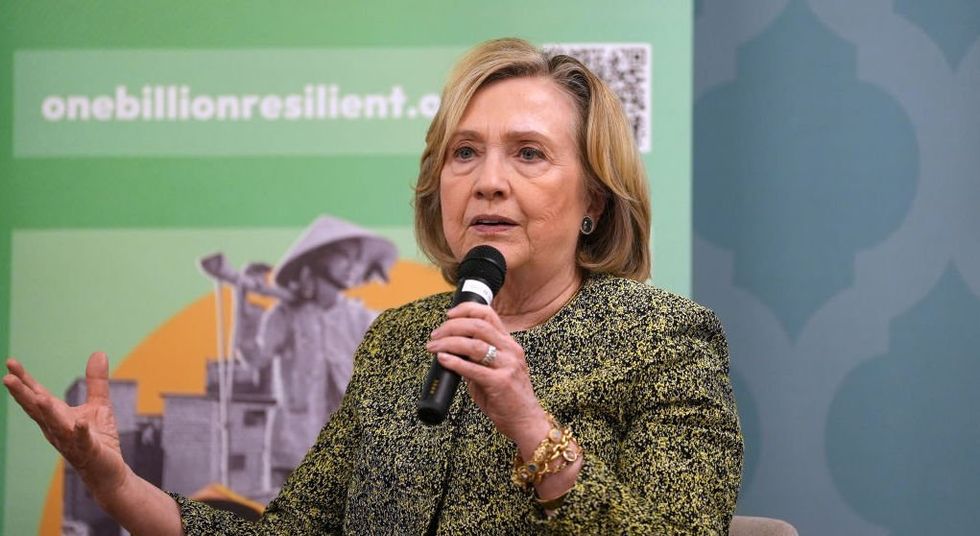 Hillary Clinton tries to compare Trump and Biden — but notice what she doesn't say about Biden