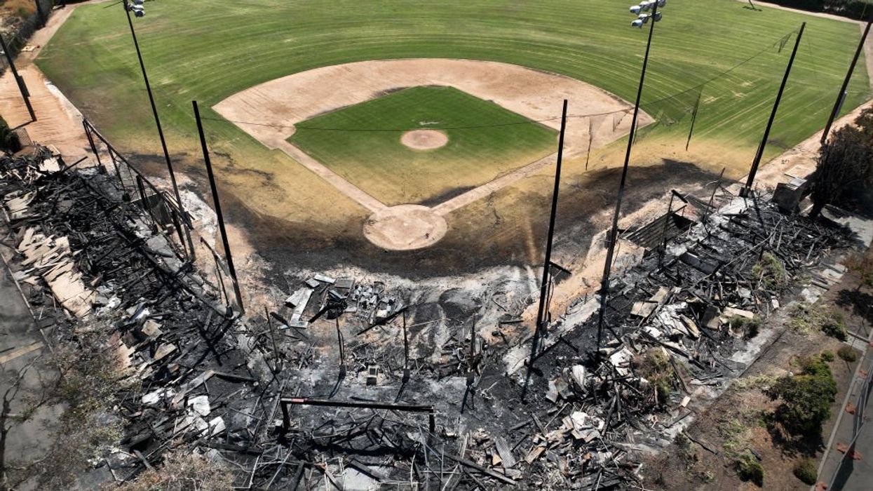 Historic 'A League of Their Own' ballpark burns down amid rampant homelessness: 'It's just fallen in disarray'