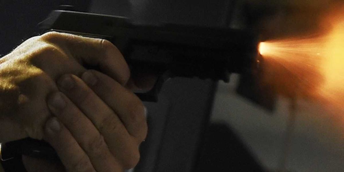 Homeowner opens fire on burglar who was on parole for previous burglary conviction, cops say. There won't be future offenses.