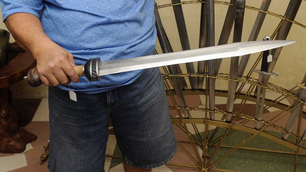 Homeowner used sword to chop off fingertip of armed home intruder 17 years ago. Suspect — ID'd through fingerprints — finally arrested.