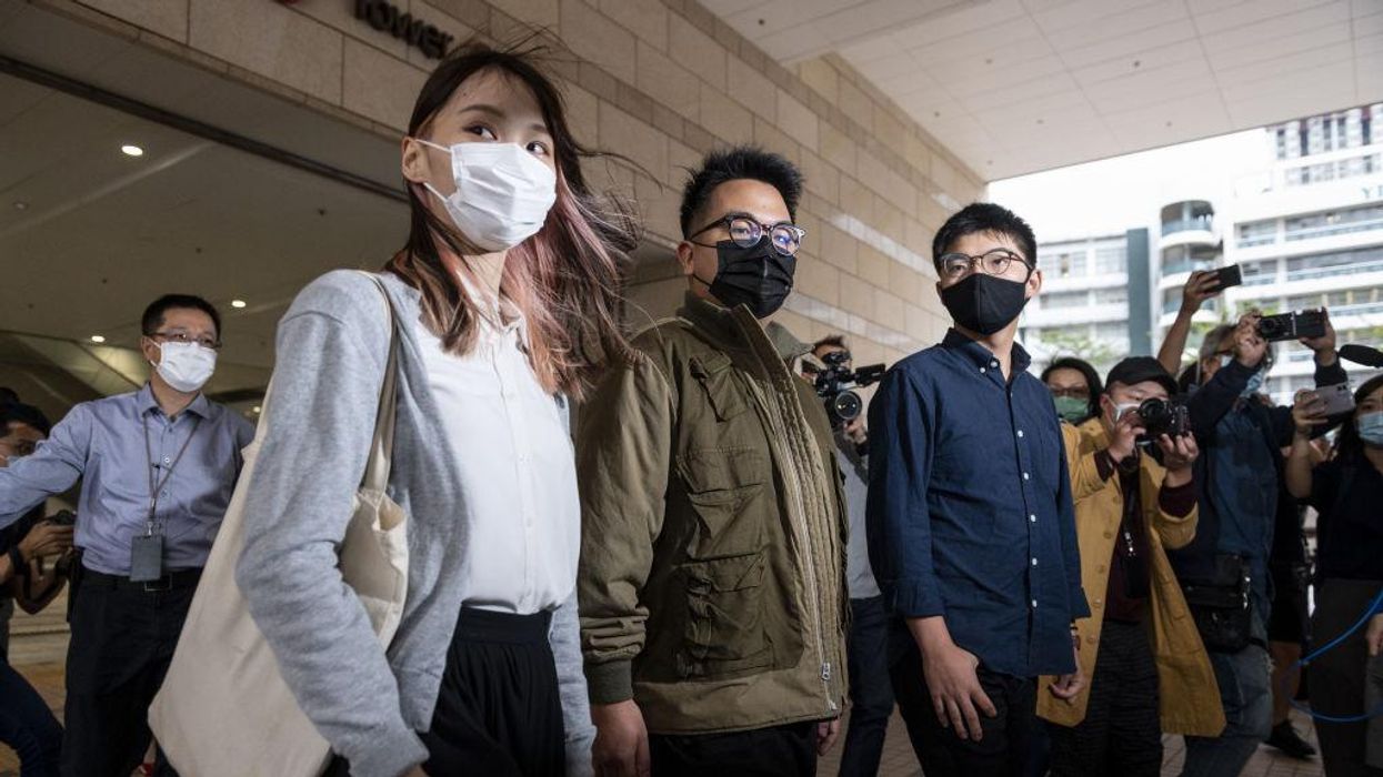 Hong Kong pro-democracy activists jailed for organizing protests last year. They vow the fight will continue.