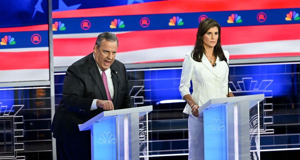 Hot mic catches Chris Christie giving his uncensored view of Nikki Haley's campaign — and Ron DeSantis agrees