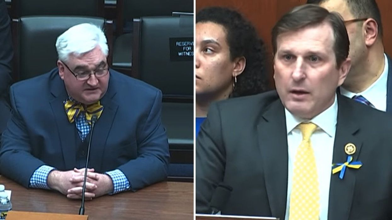 House Democrat tries to corner the wrong person to help Biden — but it's a former judge with all the right answers