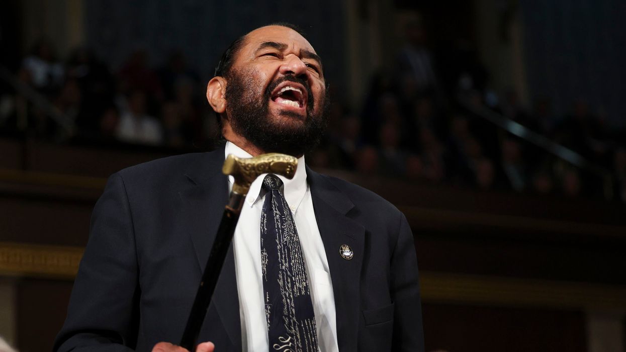 House Freedom Caucus to censure Al Green following Trump speech meltdown